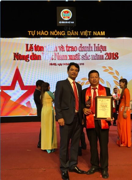Đoàn Ninh Bình dự Lễ tôn vinh và trao danh hiệu “Nông dân Việt Nam xuất sắc năm 2018"