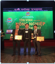 Đoàn Ninh Bình dự Lễ tôn vinh sản phẩm nông nghiệp tiêu biểu năm 2017