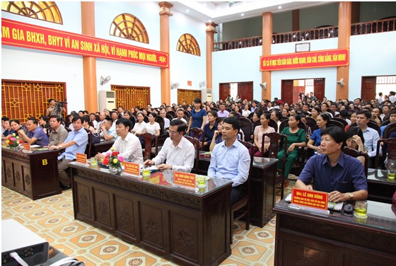 Ảnh: Quang cảnh buổi đối thoại