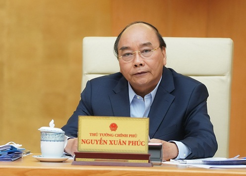 Thủ tướng phát biểu tại cuộc họp. Ảnh: VGP/Quang Hiếu
