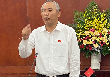 Thứ trưởng Bộ NN&PTNT khằng định giá thịt lợn sẽ giảm sâu từ tháng 7. Ảnh: VGP/Đỗ Hương