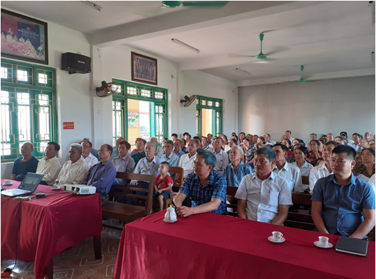 Quang cảnh hội nghị tập huấn.
