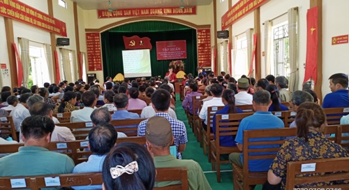 Quang cảnh hội nghị tập huấn.