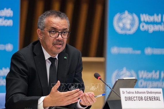 Tổng Giám đốc Tổ chức Y tế Thế giới (WHO) Tedros Adhanom Ghebreyesus. Ảnh: AFP/TTXVN