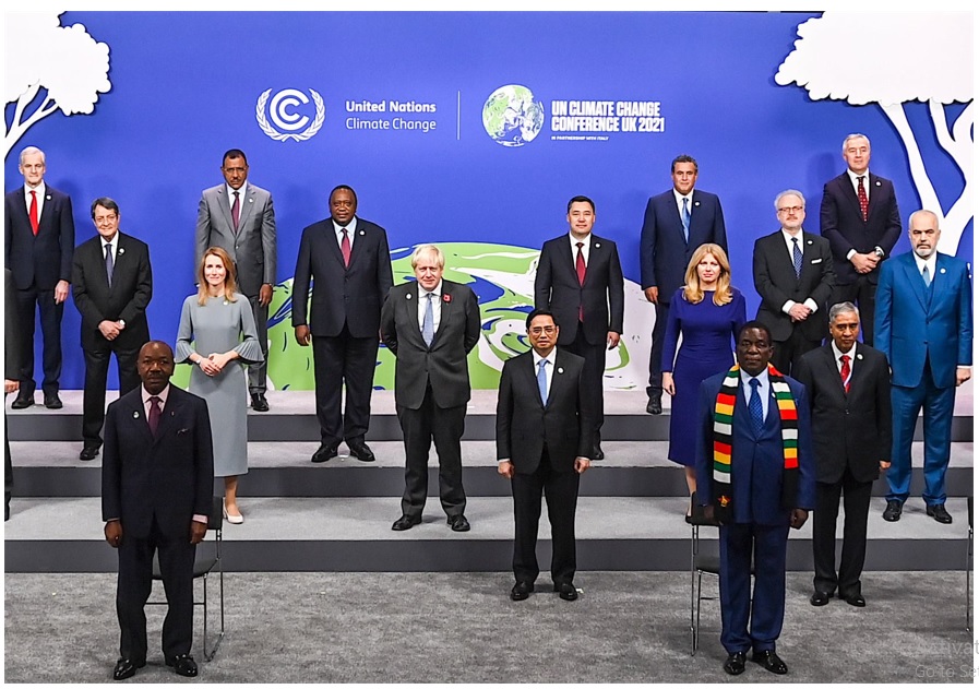 Thủ tướng Phạm Minh Chính và các nhà lãnh đạo dự Hội nghị COP26