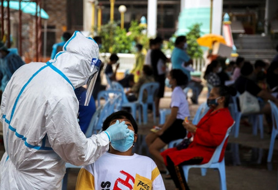 Trong 24 giờ qua, Thái Lan tiếp tục là điểm dịch "nóng" nhất khu vực ASEAN. (Ảnh: Reuters)