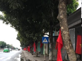 Tuyến đường cờ do HND Nam Sơn hỗ trợ