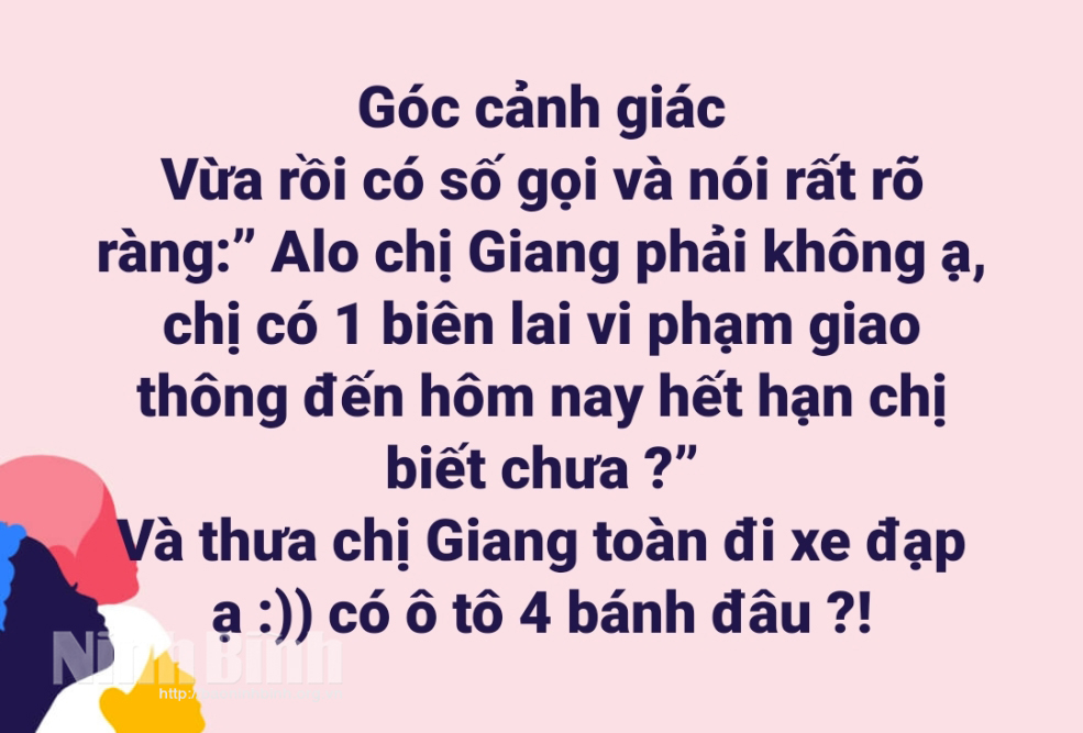 Một người dùng Facebook đã lên tiếng cảnh báo về hiện tượng gọi điện giả danh cơ quan chức năng của Nhà nước để lừa đảo. Ảnh: PV
