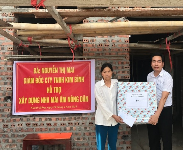 HND huyện Yên Khánh: Hỗ trợ xây dựng nhà “Đại đoàn kết”, “Mái ấm nông dân”